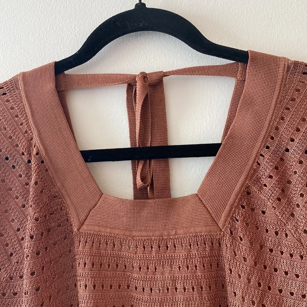 Free People Prancing In Pointelle Bodysuit
